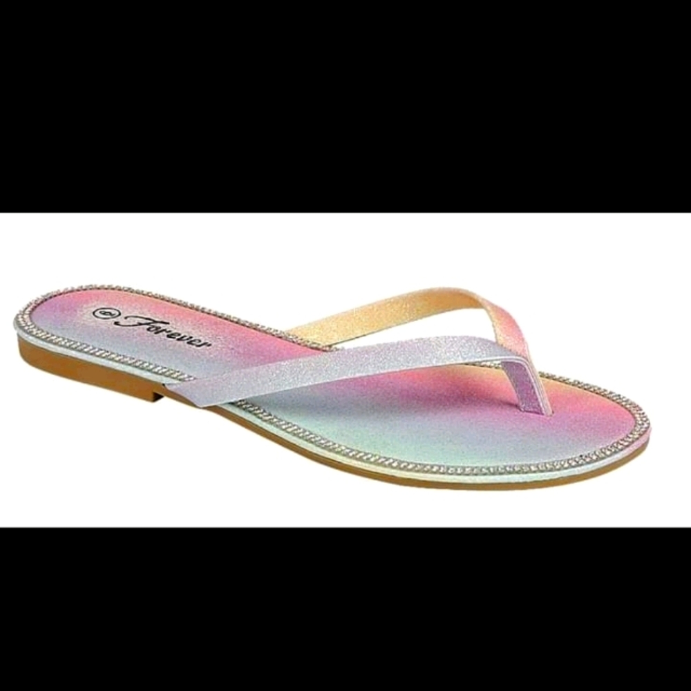 Multi color bling slides